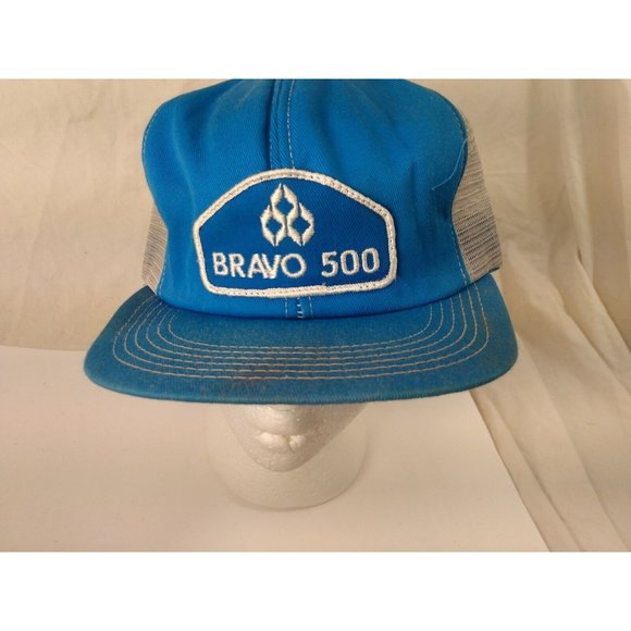 BRAVO 500 K-Brand Cap Trucker Hat Snapback Baseball Vintage retro 80s - Picture 2 of 11